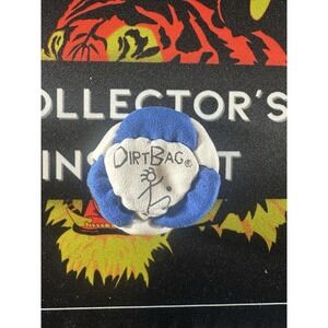 World Footbag Dirtbag Classic Sand Filled Footbag Hacky Sack Blue White NEW
